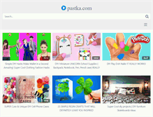 Tablet Screenshot of pastka.com
